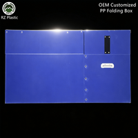 Boîte pliable en plastique alvéolaire réutilisable pour atelier, personnalisable, fabrication OEM, épaisseurs 2, 3, 4, 5, 6, 8 mm, en feuille de polypropylène ondulé PP 4x8