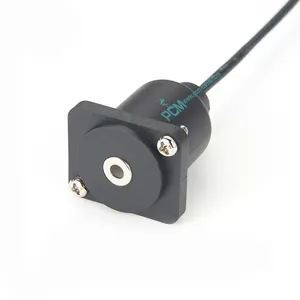 D Series Style Panel Mount 3.5 mm Audio Feed-thru Connector