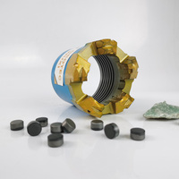 Geotec Wuxi Type de matrice CROWN Assurance qualité 123mm Foret PDC sans carottage Forage pétrole gaz Machine d'exploration géologique