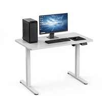 Bureau debout électrique réglable en hauteur, poste de travail informatique pour la maison et le bureau, personnalisable