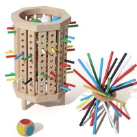 Jeu de logique en bois 3-en-1 pour l'éducation précoce des enfants, jeu de classification des couleurs par l'odeur, jouets Montessori pour bébés