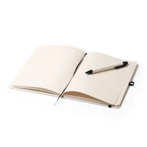 Blocchi per appunti A5 in cartone riciclato, gadget ecologici - Product Image 3