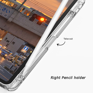 Trong suốt acrylic-pc Shell với chủ bút chì PU <span class=keywords><strong>Leather</strong></span> Bìa trường hợp máy tính bảng cho iPad 10th thế hệ 10.9 "(2022) - Product Image 4