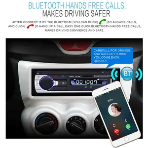 Evrensel araba MP3 oynatıcı araba radyo JSD-520 dijital BT FM çalar radyo Stereo ses müzik USB/SD ile dash AUX girişi