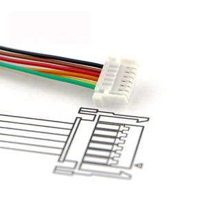 Предварительно Собранный кабель JST SHJ: SHJP-06V-S(HF) 6-позиционный и 2-позиционный разъем, пользовательская проводка - Product Image 3