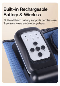 <span class=keywords><strong>Ceinture</strong></span> de massage par compression à ondes d'air pour la taille, l'abdomen, les fesses et les hanches, avec chaleur et vibrations, relaxation des tissus profonds, amincissement corporel - Product Image 4