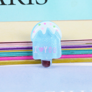 Paso sico เรซิ่นมงกุฎเจลลี่สีลูกกวาด20มม. อุปกรณ์ทำเล็บ3D น่ารักอุปกรณ์ตกแต่งเล็บดีไซน์3D - Product Image 5