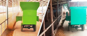 Camion épandeur d'ensilage mobile à moteur diesel robuste avec tricycle pour l'épandage d'aliments pour <span class=keywords><strong>animaux</strong></span> de <span class=keywords><strong>ferme</strong></span> - Product Image 4