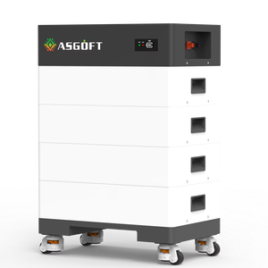 Batería de iones de litio LiFePO4 apilable en stock en la UE, 409.6V 30-40KW IP65 con comunicación CAN para energía solar y electrodomésticos - Product Image 1