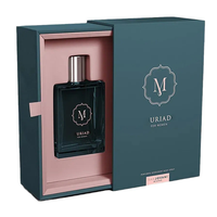 Boîte à parfum de luxe avec logo personnalisé, boîte vide pour flacon de parfum 50ML 100ML, emballage de boîte de parfum vide