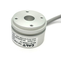 Capteur d'angle Hall d'alimentation 24V personnalisable CALT avec sortie 4-20mA/SSI/SPI/0-5V/1-5V 90/180/270/360 degrés M136-C360A-LS
