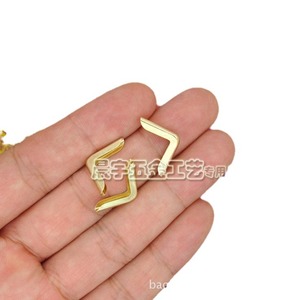 C103 Metal Corner Protector Gold Iron 15mm <b>Square</b> Durable For Photo Album <b>Notebook</b> Edge Protection - Product Image 5