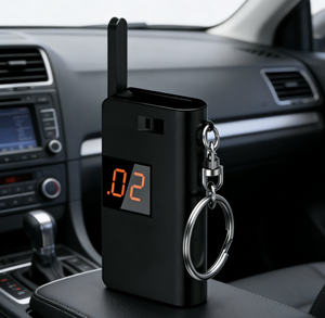 Alcootest Airsense BAC en forme de porte-clés, ultra-portable, capteur à pile à combustible, batterie au lithium, temps de réponse de 1 seconde, testeur d'alcool - Product Image 3