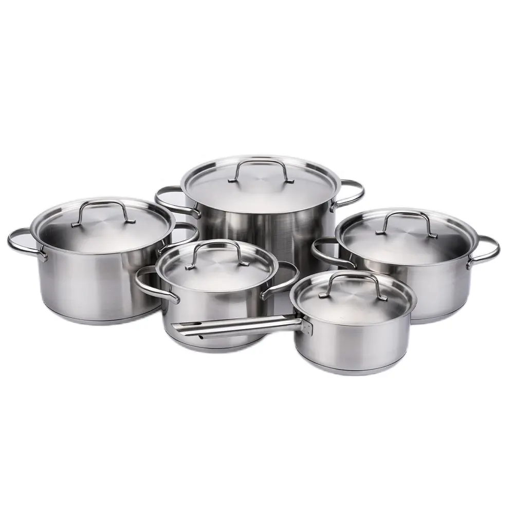 5個ステンレススープ鍋ソース鍋鍋調理鍋調理器具セット
