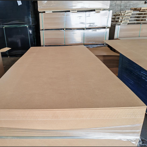 Alta calidad personalizada 2mm 3mm 4mm de espesor 1220x2440mm tablero de MDF liso para muebles E1 estándares de emisión de formaldehído - Product Image 1