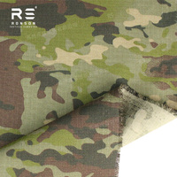 Tissu camouflage RONSONTEX MCTP en polyester et coton T/C 6535 Rip-stop, durable, pour vêtements tactiques et vêtements d'extérieur