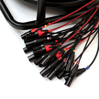 Bobine de câble XLR 16, 24, 32 canaux, 30m, 50m, 100m, pour studio