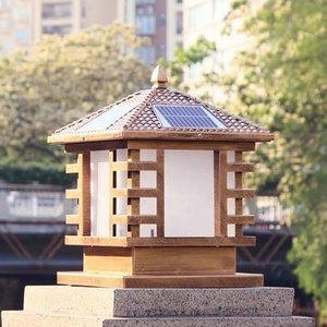 เสาไฟสวนอลูมิเนียมกลางแจ้ง IP65กันน้ำพร้อมเซ็นเซอร์วัดแสงสำหรับตกแต่งภูมิทัศน์ - Product Image 1