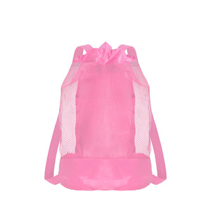 Zaino in Rete Monocolore con Coulisse <span class=keywords><strong>e</strong></span> Fondo Rinforzato per Uso Intensivo a <span class=keywords><strong>Spiaggia</strong></span> <span class=keywords><strong>e</strong></span> Piscina - Product Image 2