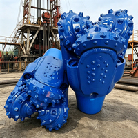 Foret triconique en carbure de haute qualité pour le forage de puits pétroliers, le forage de trous et les pièces de machines minières (mèches diamantées)