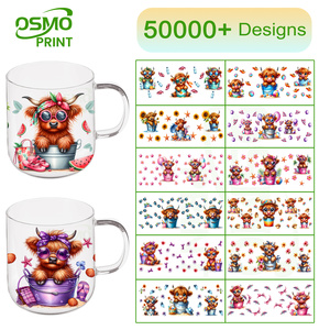 OSMO Factory Direct Hummingbird UV DTF - Envolturas <span class=keywords><strong>para</strong></span> <span class=keywords><strong>Tazas</strong></span> de 11 oz, Calcomanías de Transferencia UV, Más de 50000 <span class=keywords><strong>Diseños</strong></span> <span class=keywords><strong>para</strong></span> Vidrio - Product Image 3
