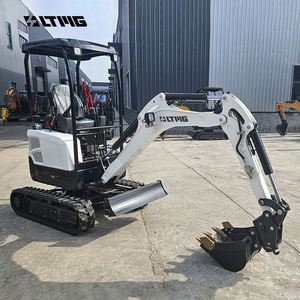 Envío rápido Nueva excavadora pequeña 1.5ton 1.7ton 2 Ton Mini excavadora sobre orugas de bajo consumo con pulgar hidráulico - Product Image 5