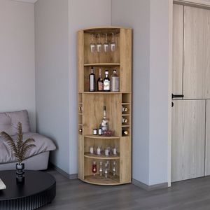 Armoire de bar Jansen Macadamia pour le salon - Product Image 1