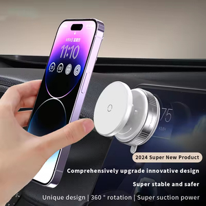 2025 livraison directe universel Stable <span class=keywords><strong>verre</strong></span> sous vide Adsorption aspiration 360 Rotation Mobile écran support voiture magnétique téléphone bureau - Product Image 3