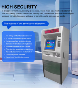 Máquina expendedora de billetes de metro con aceptador de efectivo y dispensador de tarjetas para estaciones de tren, autobús y metro - Product Image 3