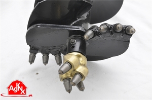 Hydraulic <b>Auger</b> <b>Drill</b> Attachments for Skid Steer Hole Digging Tools - Product Image 1