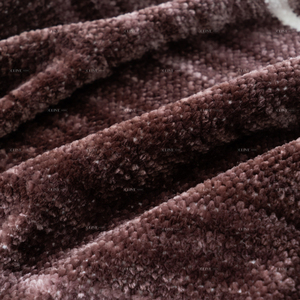 Couverture en chenille personnalisée avec franges à pompons, style bohème rayé, marque privée, décoration rustique pour la maison, idéale pour un cadeau <span class=keywords><strong>de</strong></span> pendaison <span class=keywords><strong>de</strong></span> crémaillère - Product Image 4