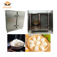 Mesin Pengukus Nasi Listrik/Gas Bersertifikasi CE, Pengukus Makanan, Peralatan Dapur