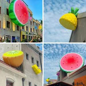 Publicidad modelo vegetal inflable <span class=keywords><strong>gigante</strong></span> personalizado <span class=keywords><strong>tomate</strong></span> inflable/pepino inflable para promoción - Product Image 4