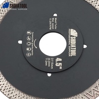Disque de coupe diamanté fin renforcé en W-Mesh de 4,5 pouces, lame de scie circulaire diamantée, disque de coupe diamanté, outil pour carrelage, granit et pierre
