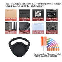 Accessoires pour casque de sport double-Ajusteur en plastique direct d'usine avec boucle coulissante pour un ajustement sûr