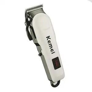 Kemei 809a máquina de cortar cabelo, atacado sem fio cortador de cabelo profissional recarregável aparador de cabelo sem fio