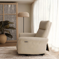 Sofá Eléctrico de PU Reclinable y Elevable para Personas Mayores o con Discapacidad, Ajustable, para Sala de Estar, de Alta Calidad