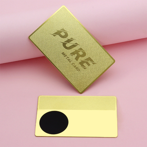 Custom Lurxry Acero inoxidable Custom NFC Custom Black NFC Digital Smart Business Metal Card Smart Regrabable Media NFC Card - Product Image 4