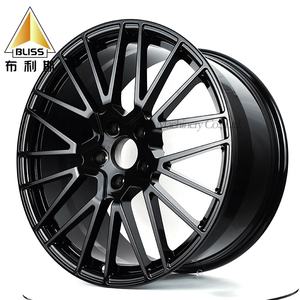 Pièces de course Jante en alliage pour voiture 5X100 5X108 5X114.3 5X120 5X139.7 Roues de voiture de tourisme adaptées pour Mitsubishi Lancer <span class=keywords><strong>Evo</strong></span> 2017 - Product Image 3