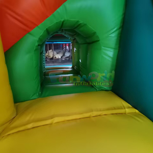 Castillo inflable comercial para niños con tobogán para fiestas al aire libre - Product Image 5