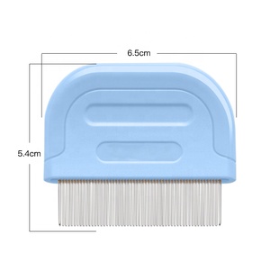 Commercio All'ingrosso della fabbrica MOQ BASSO Due Stili <span class=keywords><strong>Pet</strong></span> Pidocchi Grooming Pettine Gatto Del Cane Pettine della Pulce - Product Image 3