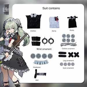 Disfraz de Cosplay de Corin Wickes ZZZ Zenless Zone Zero para Hombre, Mujer, Niña, Jugador Akira Bel, Conjunto Completo con Peluca, para Halloween y Navidad - Product Image 6