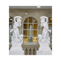 Sculptures décoratives modernes en marbre pour églises, temples et villas – Design détaillé sculpté à la main, surface polie, pierre naturelle