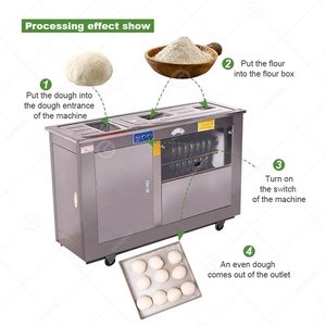 Máquina Automática para Hacer Bolas de Masa Etodv30, Divisora y Formadora de Panecillos al Vapor, Rodillo para Redondear Masa - Product Image 5