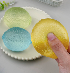 Bestseller Jouet Squishy Citron Maltose de Haute Qualité, Fruits Simulés, Anti-Stress, Jouet à Presser pour Soulager le Stress - Product Image 4