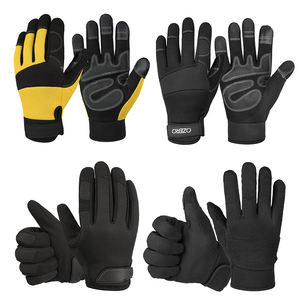 قفازات العمل الثقيلة مقاومة للقطع اللاتكس مغموسة قبضة للماء قفازات السلامة دائم لتشذيب الحدائق - Product Image 1