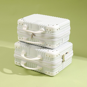 Valigia Mini in ABS da 12 Pollici, Economica, per Regali, Trucchi e Cosmetici, <span class=keywords><strong>Bagaglio</strong></span> a Mano - Product Image 2