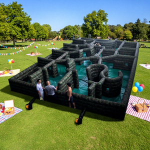 WINSUN Vente d'usine incroyable : Arène de <span class=keywords><strong>laser</strong></span> game gonflable CS, jeux de <span class=keywords><strong>labyrinthe</strong></span> gonflables, terrains de jeux, murs de bunker - Product Image 1