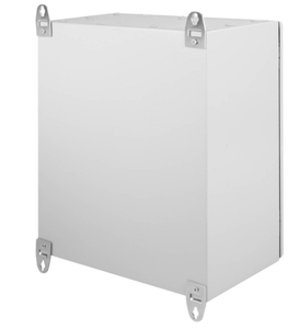 Boîtier métallique en acier 10'' x 8'' x 6'' <span class=keywords><strong>IP44</strong></span>/IP55/IP56/IP65, étanche à la <span class=keywords><strong>pluie</strong></span>, avec couvercle à charnière, boîte de commande électrique pour usage intérieur et extérieur - Product Image 2