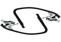 Kit de Iluminación Interior para Automóvil Mercedes Benz Clase C W206, Luces LED Ambientales para Automóvil con 64 Colores, Salida de Aire de Turbina para Altavoz de Puerta